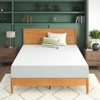 ZINUS 10 Inch Green Tea Memory Foam Mattress, King, Fiberglass Free, Patented Custom Contour Support, Sturdy Base Foam, CertiPUR-US Certified, Mattress in A Box, White
