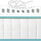 ZINUS 10 Inch Tight Top Spring Mattress, Twin, Innerspring Mattress, CertiPUR-US Certified, Mattress in A Box