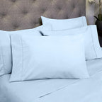 Cal King Size Bed Sheets - 6 Piece 1500 Supreme Collection Fine Brushed Microfiber Deep Pocket California King Sheet Set Bedding - 2 Extra Pillow Cases, Great Value, California King, Aqua