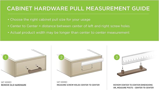Franklin Brass (10-Pack) – Heirloom Silver Cabinet Handles, 4 Inch Hole Center, Pulls for Drawers, Kitchen Cabinet Door, Dressers | Pierce