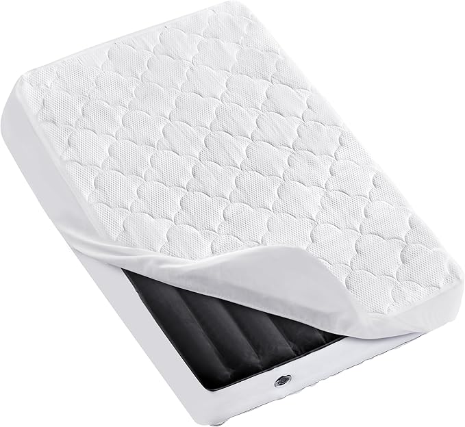 Toddler Travel Kids Air Mattress Protector Waterproof, Compatible with SlumberTot Toddler Blow Up Mattress Inflatable Kids Travel Bed