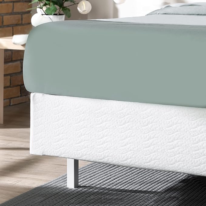 ZINUS 7 Inch Twin Metal Smart Box Spring with Quick Assembly, Mattress Foundation, Strong Metal Frame, Easy Assembly