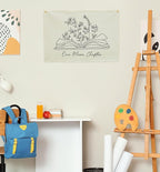 Classroom Kindergarten Preschool Homeschool Reading Room Wall Decor-Hanging Rectangular Canvas Banner Flag Poster Wall Sign Art-Back to School Gift for Boy Girl Kids Teen Book Lover-One More Chapter