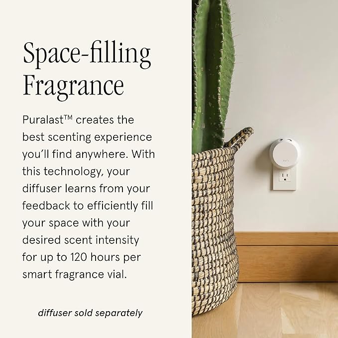 Pura & Guy Fox Home Scent Refill - Smart Air Diffuser - Up to 120-Hours of Luxury Fragrance per Refill - Home Essential - Clean & Safe Diffuser Fragrance - 2 Pack, Noma