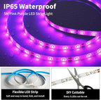 iNextStation Pink LED Strip Lights, 16.4ft 300 LEDs Ultra Bright Flexible LED Light Strip for Bedroom, Cuttable 12V Tape Light for Kitchen, Cabinet, TV Backlight (Power Adapter not Included)