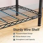 VIPEK V5C Medium Covered Clothes Rack Heavy Duty Portable Closet Wardrobe, Freestanding Black Clothing Rack with Grey Upgarded Polyester Cover, Adjustable Custom Closet Rack, 57.9" Lx17.3 Wx76.4 H