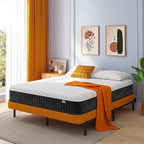 Swbvs King Mattress, 10 Inch Memory Foam Firm King Size Mattress with Hybrid King Bed Mattress in a Box Pressure Relief & Supportive King Size Matress
