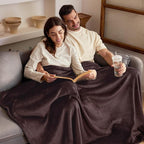 Exclusivo Mezcla Fleece Throw Blanket for Couch, Sofa, 300GSM Super Soft and Warm Blankets, Coffee Throw All Season Use, Cozy, Plush, Lightweight, 50x60 Inches