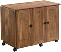 Sauder Miscellaneous Storage Sewing/Craft Cart/ Pantry cabinets, Vintage Oak finish
