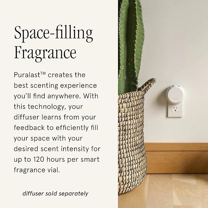 Pura & Aromatique Home Scent Refill - Smart Home Air Diffuser Fragrance - Up to 120-Hours of Luxury Fragrance per Refill - Household Essential - Clean Diffuser - Pumpkin Spice, 2 Pack