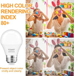 Cotanic 8 Pack LED Ceiling Fan Light Bulbs 2700K Warm White, A15 Small Bulb E26 Medium Screw Base, 6W Chandelier Light Bulb 60W Equivalent, 600lm, Non-Dimmable