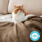 Bedsure GentleSoft Sherpa Fleece Throw Blanket Twin Size for Couch - Thick and Warm Throw for Women and Men, Soft Fuzzy Plush Twin Blanket for Winter, Camel, 60x80 Inches