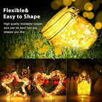 USB LED Fairy String Light, 1 Pack Copper Wire Fairy Lights for Indoor, Bedroom Festival Christmas Wedding Party Patio Decorative Window with USB Interface (16ft./5M,Warm White)