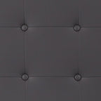 Flash Furniture Lennox Tufted Upholstered Twin Size Headboard in Gray Vinyl