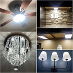 LED Light Bulb 100w Equivalent 1200 Lumen 6000K Cool Daylight White 12W LED Super Bright Bulb E26 Base Non-Dimmable Chandelier Light Bulbs for Home Indoor LED Corn Light Bulb Pack of 4