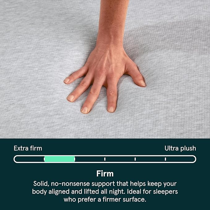 Kin By Tuft & Needle Firm 6" Full Adaptive Foam Mattress in a Box, Cooling Pressure Relief, Balanced Support, 100 Night Trial, Fiberglass-Free, CertiPUR-US, 10-Year Limited Warranty