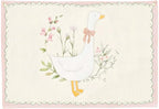 Silly Goose Nursery Rectangular Canvas Banner-Boho Flag Wall Sign Decor for Girls Toddler Kids, Baby Room Above Crib Bedroom Playroom Reading Room Decor-Baby Shower Birthday Christmas Gift