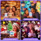 Onefire Night Light for Kids Gifts, 15 Sound Machine Baby Night Light, 15 Films Star Projector for Kids Room Decor, Brightness Unicorn Light Projector for Toddler Girl Toys Toddler Girl Gifts Age 1-5