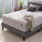 ZINUS 13 Inch Euro Top Pocket Spring Hybrid Mattress, California King, Pressure Relief, Pocket Innersprings for Motion Isolation, Mattress in A Box