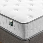 ZINUS 10 Inch Comfort Support Cooling Gel Hybrid Mattress, Twin, Tight Top Innerspring Mattress, Motion Isolating Pocket Springs, Mattress in A Box