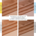 NICETOWN Voile Sheer Terracotta Curtains 96 inches Long 2 Panels Set, Grommet Casual Window Treatments with Light Filtering Airy & Elegant for Bedroom/Living Room, W54 x L96