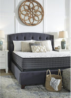 Signature Design by Ashley Full Size Limited Edition 11 inch Firm Hybrid Mattress with Lumbar Support Gel Memory Foam, Fiberglass Free, Mattress In A Box