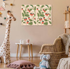 Boho Rectangular Banner Flag Wall Sign Decor Gift for Baby Boy Girl Kids,Nursery Baby Room Above Crib Bedroom Playroom Living Room Wall Decor-Strawberry Theme-Baby,Shower Birthday Christmas Gift