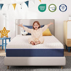 8 Inch Full Size Mattress, Gel Cooling Memory Foam Mattress in A Box, Medium Firm Feel for Back Pain Relief, CertiPUR US Certified