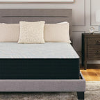Signature Design by Ashley Full Size Palisades 14 Inch Firm Hybrid Mattress with Quick Response Gel Memory Foam, Fiberglass Free, Mattress In A Box