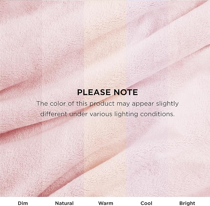 Bedsure GentleSoft Fleece Blanket Twin Size Pink - 300GSM Lightweight Plush Fuzzy Cozy Soft Blanket for Bed, Sofa, Couch, Travel, Camping, 60x80 inches