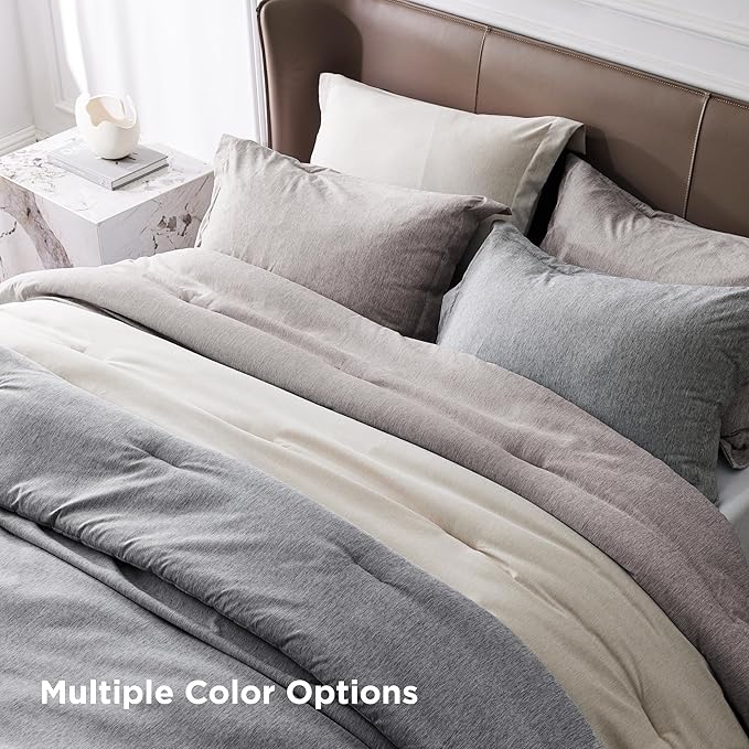 Bedsure California King Comforter Set - Warm Taupe Soft Bedding for All Seasons, Cationic Dyed Bed Set, 3 Pieces, 1 California King Size Comforter (104"x96") and 2 Pillow Shams (20"x36"+2")