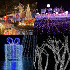 Christmas Lights, Battery Operated String Lights 18ft 50 LED Mini String Lights, Waterproof Lights with Remote Timer 8 Modes, Indoor Outdoor Garden Party Wedding Xmas Tree Decoration, Warm White