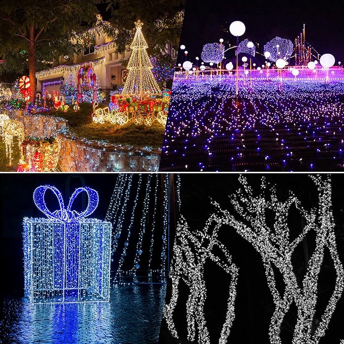 18ft Battery Operated String Lights,Outdoor String Lights Christmas Lights 50 Led String Lights with Remote Timer Waterproof for Indoor Outdoor Garden Party Christmas Decoration, Multicolor