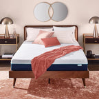 Sleep Innovations Shiloh Hybrid 12 Inch Cooling Gel Memory Foam and Innerspring Coil Mattress, Cal King Size, Bed in a Box, Cradling Medium Support