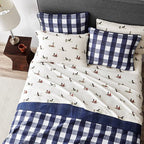Eddie Bauer - Twin Sheet Set, Warm Breathable Cotton Flannel Bedding with Deep Pockets, Brushed for Extra Softness, Cozy Home Decor, Oeko-Tex Certified (Retriver Adventure, Twin)