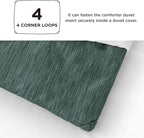 Bedsure Queen Comforter Set - Emerald Green Soft Bedding for All Seasons, Cationic Dyed Bed Set, 3 Pieces, 1 Queen Size Comforter (90"x90") and 2 Pillow Shams (20"x26"+2")