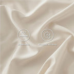 Bedsure Cooling Sheets Twin XL, Rayon Derived from Bamboo, Breathable & Soft Twin XL Sheet Sets, Deep Pocket Up to 16 Inches, Hotel Luxury Silky Dorm Bedding for Hot Sleepers, Light Beige