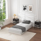 Low Profile Box Spring Twin - 3 Inch Box Spring for Twin Heavy Duty Bed Foundation Metal Bed Base Easy Assembly