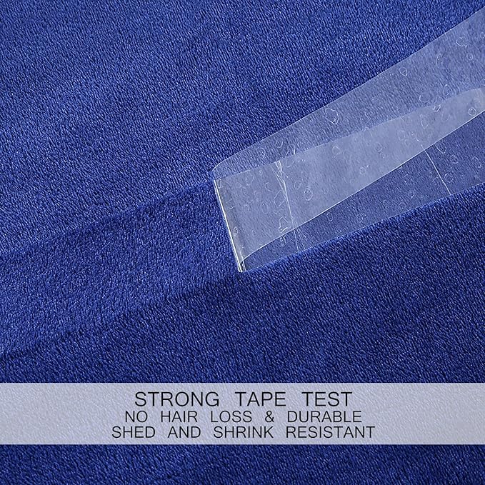 Soft Travel Size Blanket All Season Warm Fuzzy Microplush Lightweight Thermal Fleece Blankets for Couch Bed Sofa,Throw,50x61 Inches,Royal Blue