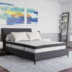 Flash Furniture Capri Comfortable Sleep 10" Hybrid Pocket Spring and Foam Mattress in a Box, Foam Pocket Spring Hybrid Mattress, Pressure Relief, Full