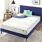 ZINUS 8 Inch Foam and Spring Mattress, California King, CertiPUR-US Certified Foams, Mattress in A Box, White