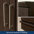 Sauder HomePlus Storage Cabinet/ Pantry cabinets, Dakota Oak finish