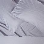 Queen Size Bed Sheets - Breathable Luxury Sheets with Full Elastic & Secure Corner Straps Built In - 1800 Supreme Collection Extra Soft Deep Pocket Bedding Set, Sheet Set, Queen, Dot Gray