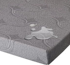 Delta Children Plastic 3D-Footboard Twin Bed, Disney/Pixar Cars Snooze 6 inch Memory Foam Twin Mattress (Bundle)