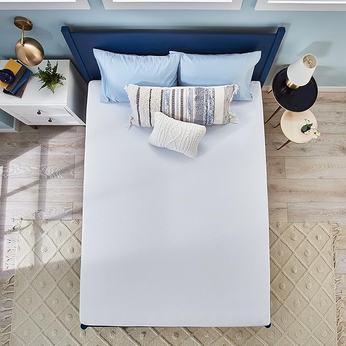 Sleep Innovations Marley 12 Inch Cooling Gel Memory Foam Mattress, Full Size, Bed in a Box, Medium Firm Support