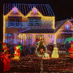 328FT 1000LEDs Christmas Lights Outdoor Indoor 8 Modes for Christmas Tree Party Decoration, 100% UL Listed (Multicolor)