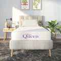 NapQueen Twin-XL Mattress, 12 Inch Charcoal Memory Foam, CertiPUR-US Certified, Bed in a Box