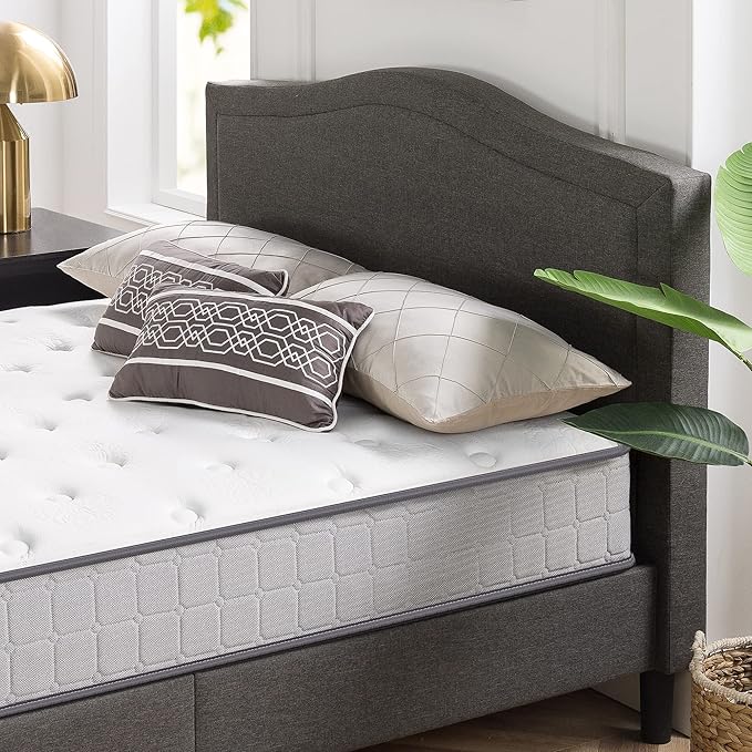 ZINUS 10 Inch Comfort Support Cooling Gel Hybrid Mattress, Full, Tight Top Innerspring Mattress, Motion Isolating Pocket Springs, Mattress in A Box