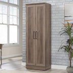 Sauder HomePlus Storage Cabinet/ pantry cabinets, Salt Oak finish