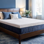 Subrtex Memory Foam Mattress Topper King, 3 Inch Mattress Topper for Pressure Relieving, Breathable Bed Toppers Mattress Pads with Removable Washable Cover
